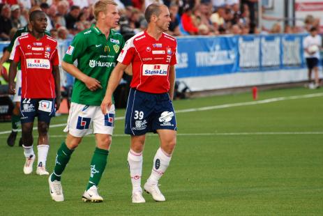 Johan Karlefjrd och Magnus Kllander (is)
