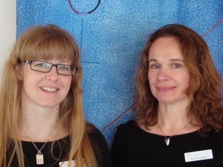 Malin Lundquist och Elenor Duvander jobbar på Skolinspektioen.