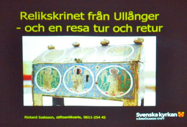 Och kunde berätta om den spännande historian som började för tolv år sen, då Leif Lindström upptäckte att skrinet var borta..