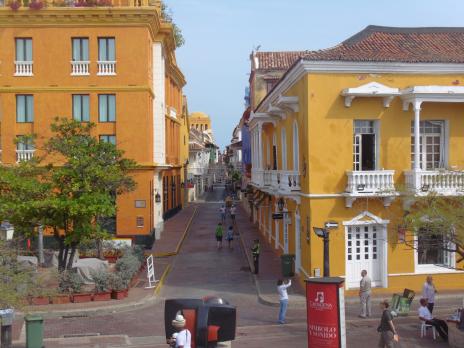 Cartagena är en vacker och färggrann stad med en unik bebyggelse från kolonialtiden