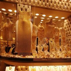 En av de lyxigaste affärerna<br />i hela Dubai  - Gold Souk