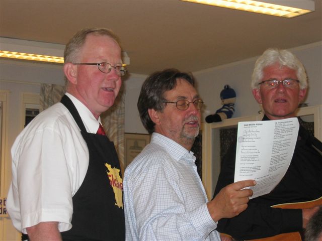 Blandad trio.... bestende av Anders festfixaren, Peter och Pelle.