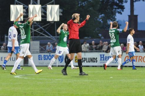 &Auml;ven domaren glad för vinsten?