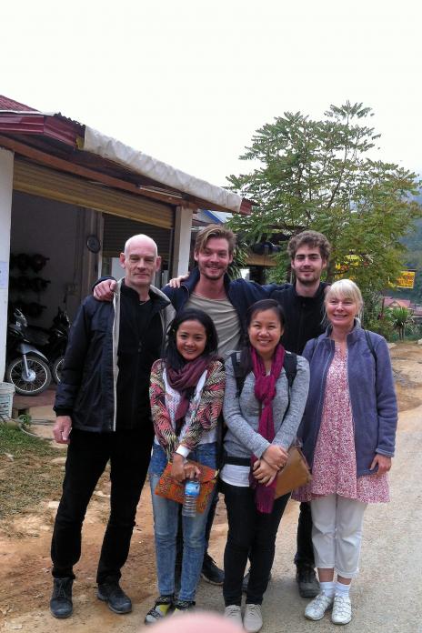 Och så var vi framme i Nong Khiaw och ikapp vår ursprungliga resplan.