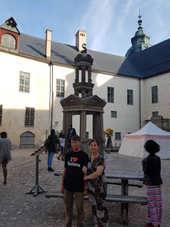 Borggård på Kalmar slott