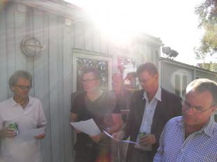Tur med vädret verkligen! Solen sken hela tiden.