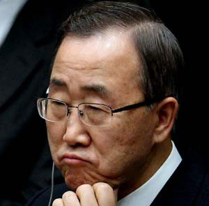 FN:s generalsekreterare Ban Ki-Moon