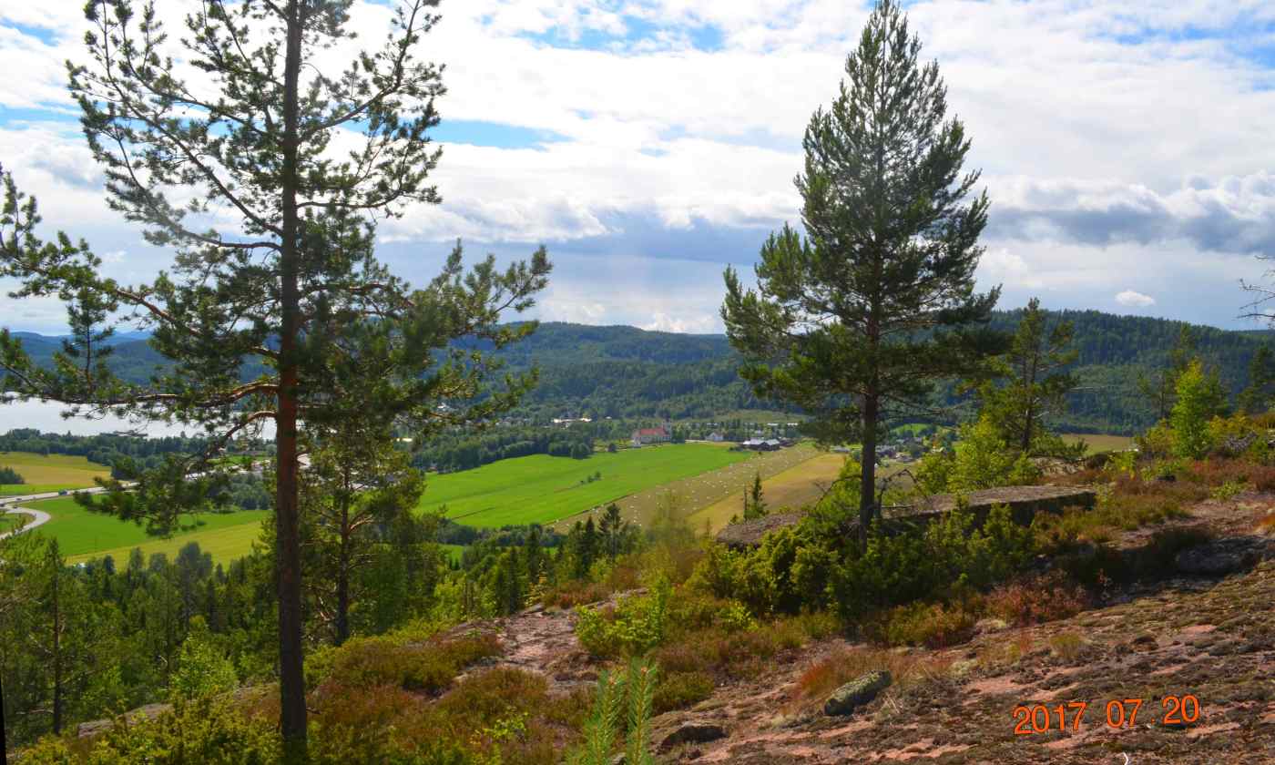Utsikt från Skuleberget