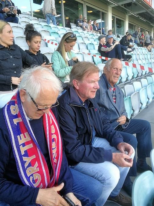Bengt Bengtsson, Per Hernström, Lennart Wing på läktaren