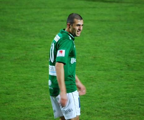 Michel Kamhie fick hoppa in den 65:e minuten och svarade för ett mycket bra spel. Han gjorde dessutom det matchavgörande 2-0 målet i den 73:e minuten.