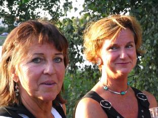 Lisa Almheden och Anna:Karin Hammarström