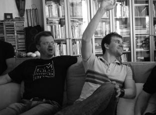 Svante Gustavsson och Martin Bouwin.