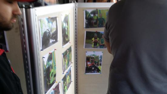 Fixargruppen hade även visning utav bilder från ett studiebesök på ambulansen.