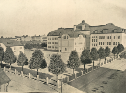 Skolgården 1914