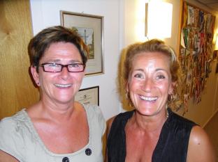 Laila Andersson och Katarina Ståhl.
