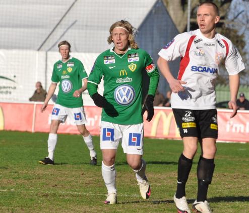 Bernholtz kom in mer och mer i matchen, en framtidsman helt klart.<br />