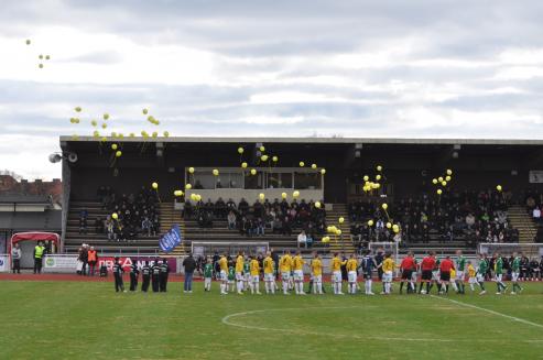 Ballongsläppet i Falkenberg, Lite fattigt med ballonger kan man tycka.<br />
