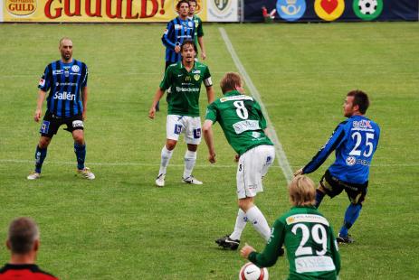 Erik Skrdker i en tuff duell