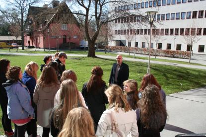 Lars M Andersson introduceras Campus Engelska parken