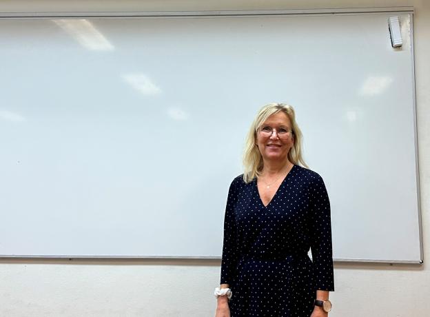Kerstin Hansson, lärare på WGY. 