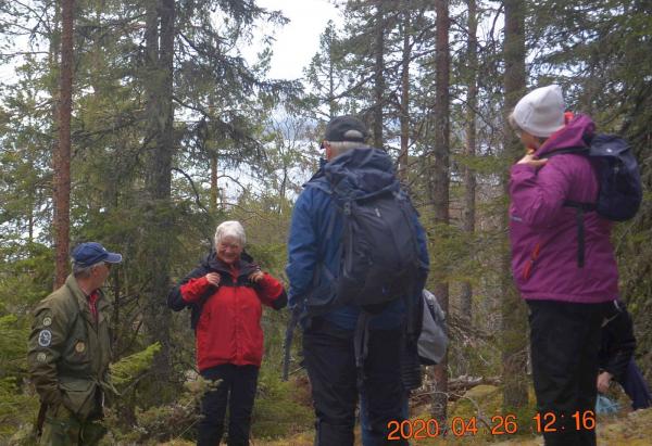 Guiden Leif Berglund, Anki, Börje och Marianne