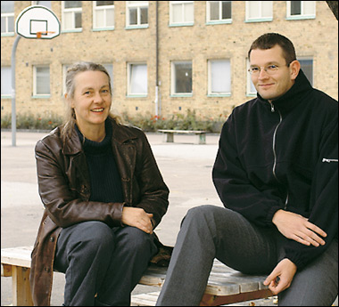 Marianne Nystrm och Stefan Pettersson.