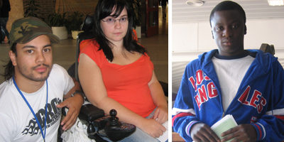 Paul Nemorin, Rebecca Segerberg & Henchman Tudeka.