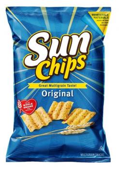 SunChips före förbrukning. <br />Foto: PepsiCo.<br />