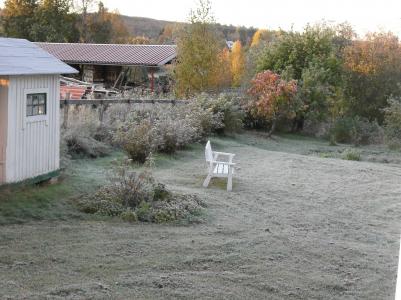 Morgonfrost den 3 okt. hos Saltin på &Auml;skja