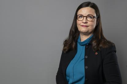 Utbildningsminister Anna Ekström