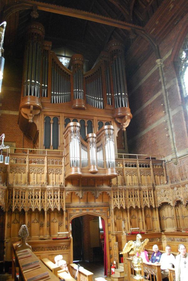 Kanadensisk orgel i Cambridge – Selwyn College