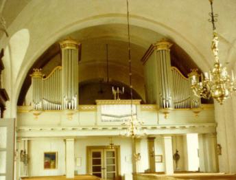 Orgeln i Harkers kyrka
