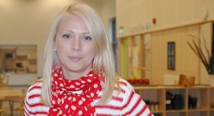 Hanna Johansson, kommunens första förstelärare i förskolan.  <br />Foto: Pernilla Augustsson, Bollebygds kommun.
