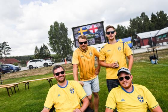 Jonathan Wikström, Joel Svenberg, Peter Bengtsson och Alexander Bernhardsson placerade sina stolar på bra VM-plats.