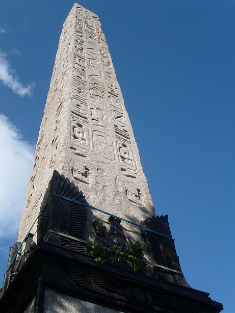 Cleopatra's Needle in Victoria Embankment, London, England