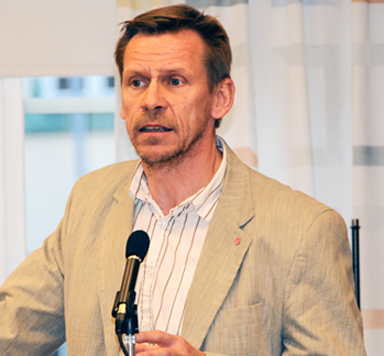 Peter Rosholm (S), kommunstyrelsens ordförande<br />i Bollbygds kommun.