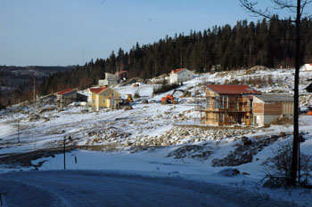 I nya villaomrdet Skrddargrdshjd har ngra av de nyinflyttade Bollebygdsborna valt att bosttta sig - och fler blir det.