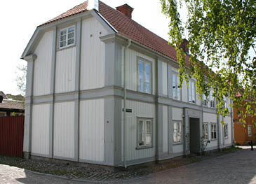 Rektorsgården i Gamla Gefle. Rektors tjänstebostad.