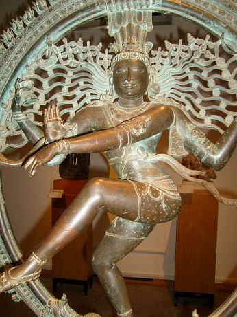“The Dancing Shiva”. Bronze sculpture. Southern India, ca 1400.