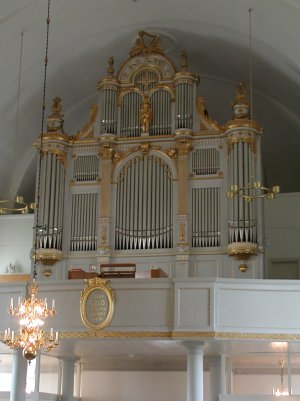 Skellefte landskyrka Stora orgeln