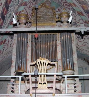 Orgeln i Yttergran kyrka