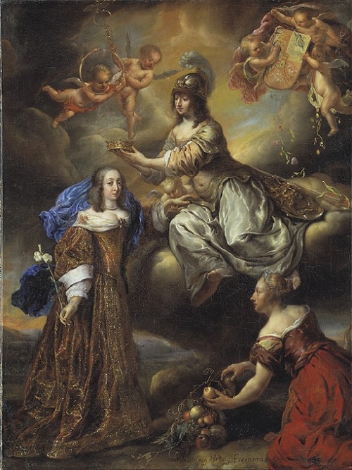 Hedvig Eleonora (1636-1715) gav Gävle en gymnasieskola