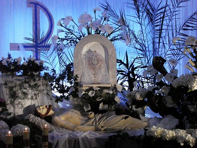 Easter Saturday - Christ lying in a tomb 
Swietochlowice, Piasniki - Poland