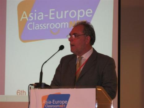 Director RAMON MOLINA during AEC_NET conference in Greece