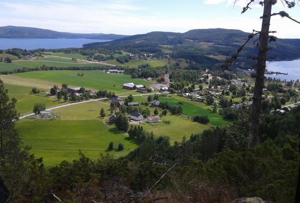 Utsikt från Herrestaberget.