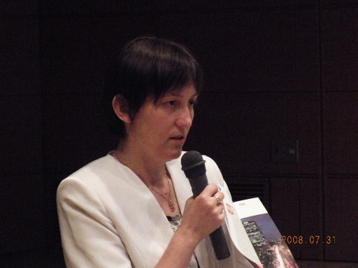 The Second Secretary of the Polish Embassy in Tokyo - Ms Bozena Socha