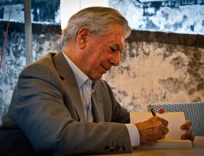 Nobelpristagaren Mario Vargas Llosa