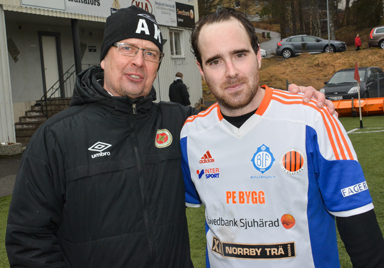 Anders Krok och Alexander Linhard såg till att återuppliva traditionen med ett derbymöte på mellan Hestrafors IF och Bollebygd/Olsfors på långfredagen.