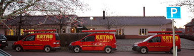 Att skerhetsfretaget KETAB deltog vid kommunens frukostmte missade ingen. Fretagets gare Kenneth Andersson informerade om olika former av larm.