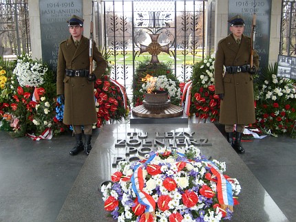 Guards in front of the Unknown Soldier’s Tomb - Warsaw